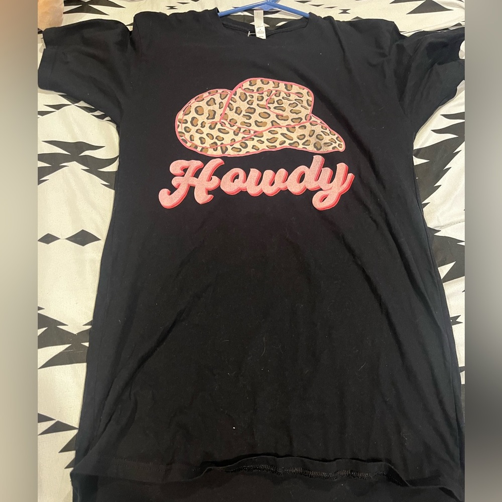 howdy t-shirt dress